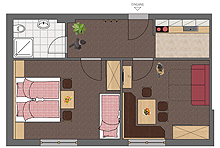 Plan Wohnung 1